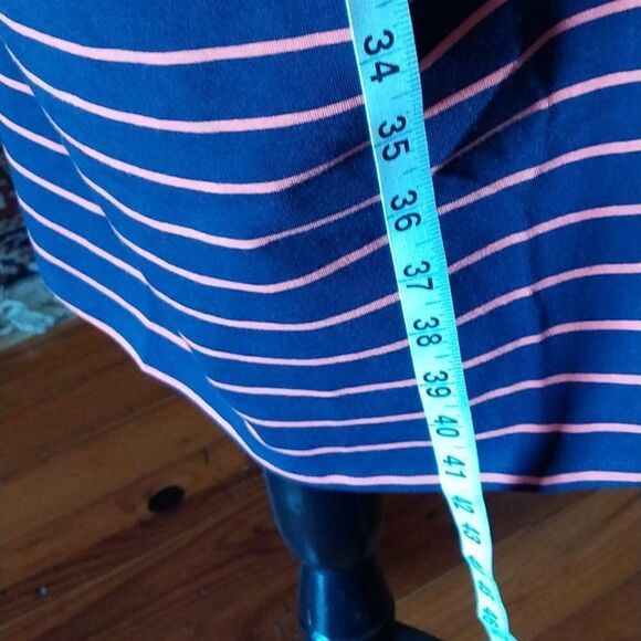 NWT Women Ingrid+Isabel Short Sleeve T-Shirt Stripe Maternity Dress Size XL - Picture 4 of 11